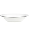 VERA WANG WEDGWOOD DINNERWARE, GROSGRAIN OPEN VEGETABLE BOWL