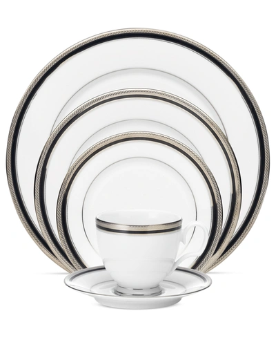 Noritake Austin Platinum 5-piece Place Setting, Service For 1