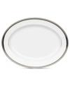 Noritake Dinnerware, Austin Platinum Oval Platter