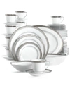 Noritake Crestwood Platinum 50 Pc. Dinnerware Set, Service For 8