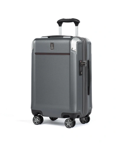 Travelpro Platinum Elite Hardside Business Plus Carry-on Spinner In Vintage Gray