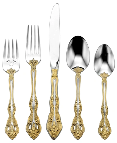Oneida Golden Michelangelo 5 Piece Place Setting