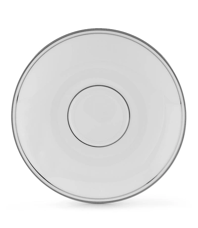 Lenox Federal Platinum Saucer In White/platinum