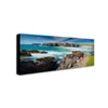 TRADEMARK GLOBAL MICHAEL BLANCHETTE PHOTOGRAPHY 'COAST OF LEWIS' CANVAS ART, 10" X 24"