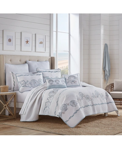 Royal Court Water Front 2-pc. Quilt Set, Twin/twin Xl In Blue