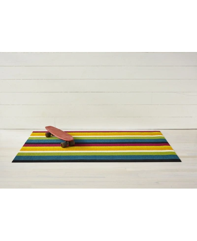 Chilewich Bold Stripe Doormat, 18" X 28" In Multi
