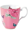 Royal Albert Miranda Kerr Friendship Vintage Mug In Pink