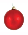 Vickerman 2.4" Purple Shiny Uv Treated Ball Christmas Ornament