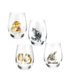 Wrendale Designs Royal Worcester  Tumbler Glasses - Set Of 4 In No Color