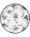 MICHAEL ARAM DINNERWARE, BLACK ORCHID SALAD PLATE