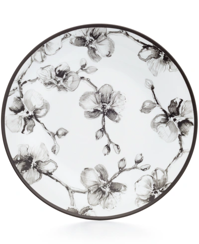 MICHAEL ARAM DINNERWARE, BLACK ORCHID SALAD PLATE