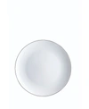 Rosenthal Cucina Coupe Dinner Plate In Black And White