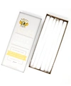 Mole Hollow Candles 12" Taper Candles, Set Of 12 In Ivory