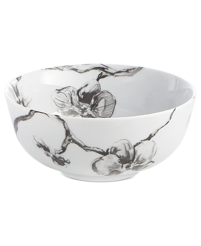 MICHAEL ARAM DINNERWARE, BLACK ORCHID ALL PURPOSE BOWL