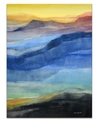 READY2HANGART 'COLORFUL MOUNTAINS' CANVAS WALL ART, 40X30"