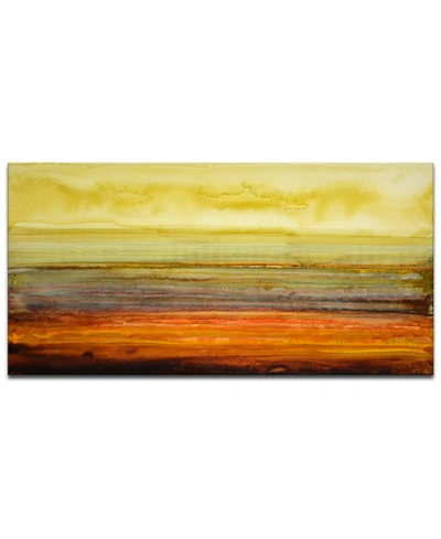 Ready2hangart 'amber Horizon' Canvas Wall Art, 30x60" In Multicolor
