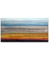 Ready2hangart , 'sky And Ground' Abstract Canvas Wall Art, 24x48" In Multi