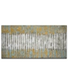 Ready2hangart , 'trunk' Abstract Canvas Wall Art, 30x60" In Multi