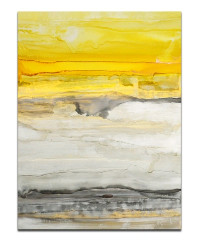 Ready2hangart , 'latest Sunset I' Abstract Canvas Wall Art, 40x30" In Multi