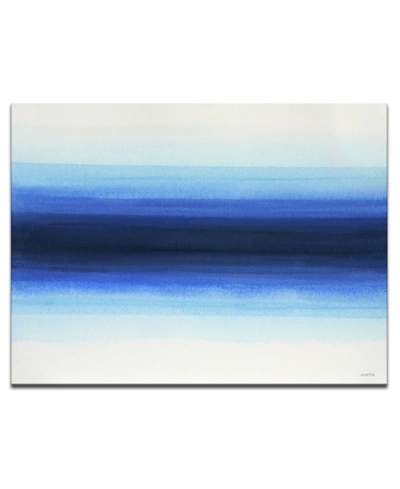 Ready2hangart 'deepest' Blue Abstract Canvas Wall Art, 30x40" In Multi