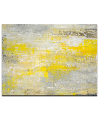 Ready2hangart 'yellow Breeze' Canvas Wall Art, 20x30" In Multicolor