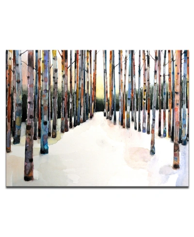 Ready2hangart , 'winter Grove' Canvas Wall Art, 30x40" In Multi