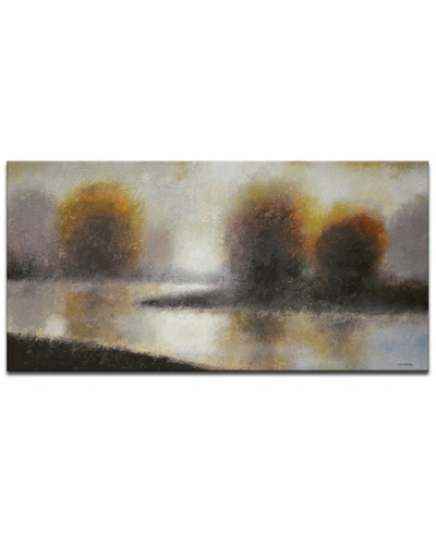 Ready2hangart , 'b Creek' Abstract Canvas Wall Art Set, 30x60" In Multi