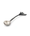 VAGABOND HOUSE SMALL SOLID PEWTER ACORN LADLE, SAUCE, SERVING SPOON