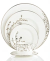 KATE SPADE GARDNER STREET PLATINUM 5 PIECE PLACE SETTING