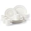 KATE SPADE KATE SPADE NEW YORK CHARLOTTE STREET WEST GREY 16-PC DINNERWARE SET, SERVICE FOR 4