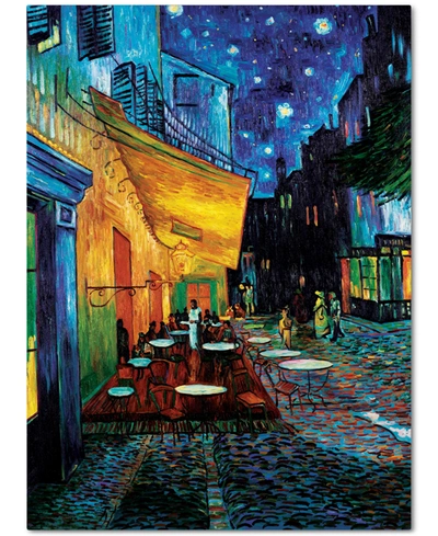 Trademark Global Vincent Van Gogh 'cafe Terrace' Canvas Art In No Color