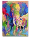 TRADEMARK GLOBAL RICHARD WALLICH 'ELEPHANT 1' CANVAS ART