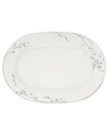 Noritake Serveware, 14" Birchwood Oval Platter