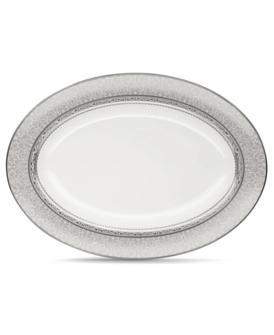 Noritake Dinnerware, Odessa Platinum Oval Platter 14"