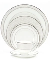 NORITAKE "MONTVALE PLATINUM" 5-PIECE PLACE SETTING