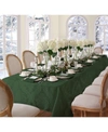 Elrene Barcelona Damask Oblong Tablecloth, 60" X 144" In Hunter
