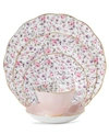 Royal Albert Rose Confetti 5 Piece Place Setting