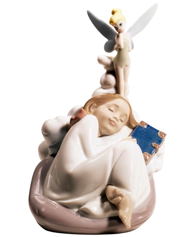 Lladrò Nao By Lladro Dreaming Of Tinker Bell Collectible Disney Figurine