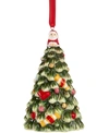 SPODE CHRISTMAS TREE ORNAMENT, CREATED FOR MACY'S