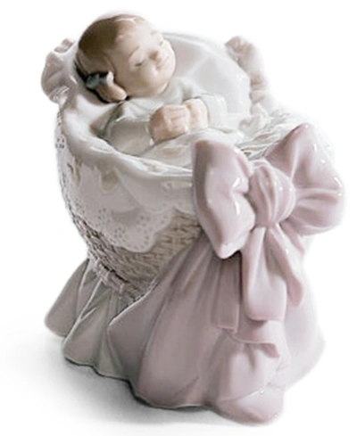Lladrò Porcelain A New Treasure Girl, Collectible Figurine In No Color