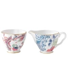 Wedgwood Butterfly Bloom Fine Bone China Sugar Bowl And Cream Jug