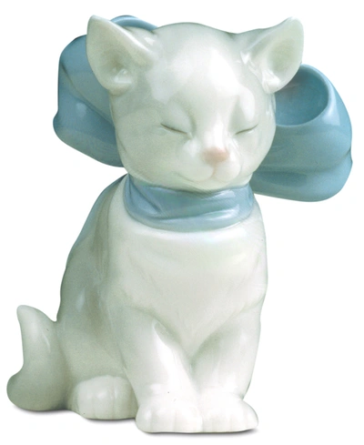 Lladrò Nao By Lladro Kitty Present Collectible Figurine
