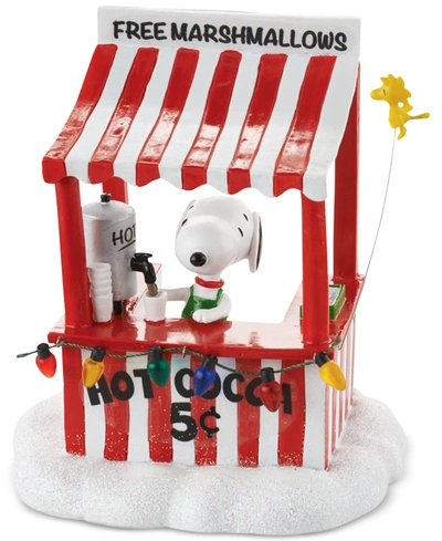 Department Five Peanuts Village Snoopy's Cocoa Stand