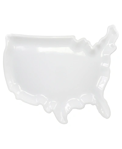 Bia Usa Platter In White