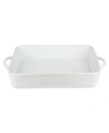 Bia Taos Rectangular Baker In White