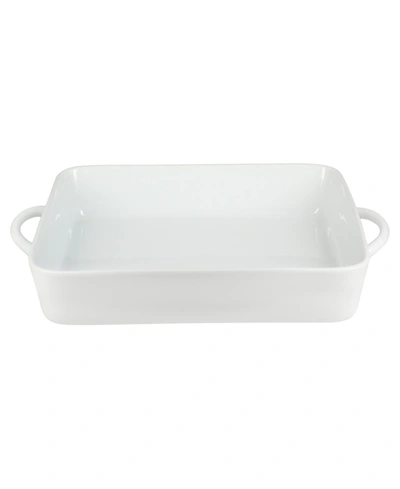 Bia Taos Rectangular Baker In White