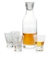 HOTEL COLLECTION 5-PC. BOTTLE & SHOT GLASS DECANTER SET, CREATED FOR MACY'S