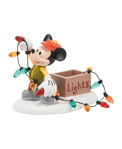 Department Five Mickey Lights Up Christmas In Multi
