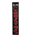 Glitzhome Lighted Wooden Christmas Porch Sign, 42" In Multi