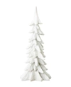 Glitzhome Resin Christmas Table Tree Decor, 14.75" In Multi